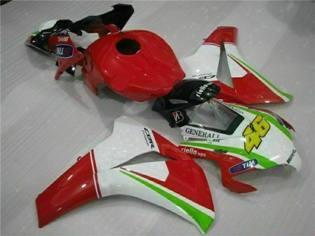 Carrocería Motocicletas CBR 1000 RR 08-11 - Rojo Blanco Carrocería Motocicletas CBR 1000 RR 08-11 - Rojo Blanco