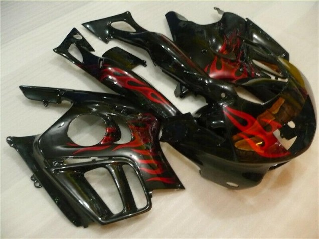 Carrocería Motocicletas CBR 600 F3 95-98 - Negro Rojo Llama Carrocería Motocicletas CBR 600 F3 95-98 - Negro Rojo Llama