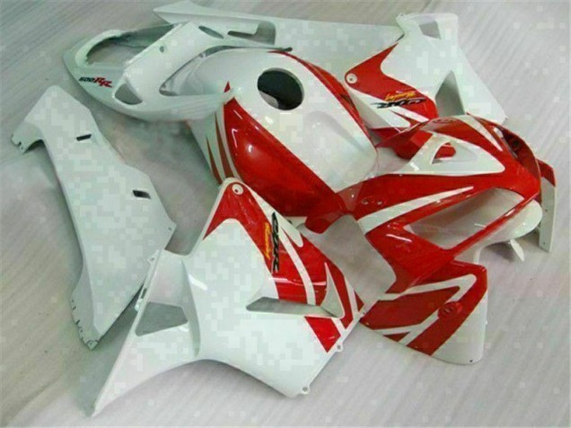 Carrocería Motocicletas CBR 600 RR 05-06 - Rojo Blanco Carrocería Motocicletas CBR 600 RR 05-06 - Rojo Blanco