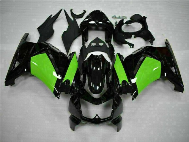 Carrocería Motocicletas EX250 08-12 - Negro Verde Carrocería Motocicletas EX250 08-12 - Negro Verde