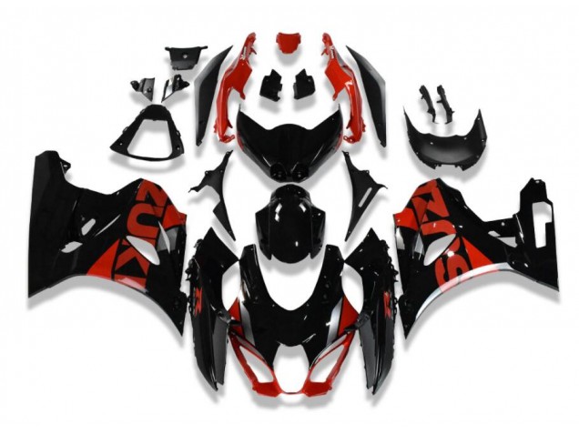 Carrocería Motocicletas GSXR 1000 17-23 - Negro Rojo Carrocería Motocicletas GSXR 1000 17-23 - Negro Rojo