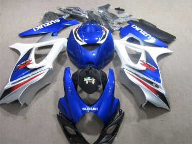 Carrocería Motocicletas GSXR 1000 K7 07-08 - Azul Blanco