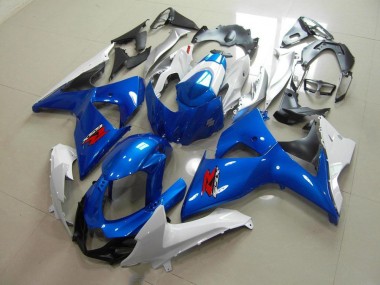 Carrocería Motocicletas GSXR 1000 K9 09-16 - Azul & Blanco Estilo OEM