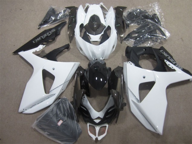 Carrocería Motocicletas GSXR 1000 K9 09-16 - Blanco Negro Carrocería Motocicletas GSXR 1000 K9 09-16 - Blanco Negro
