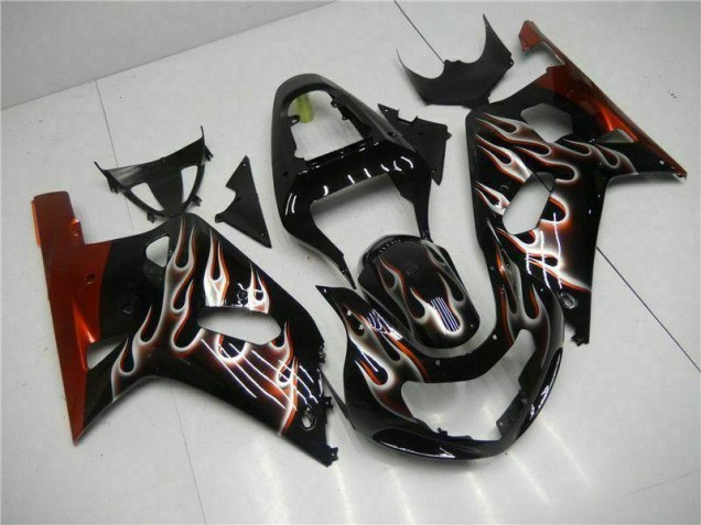 Carrocería Motocicletas GSXR 600 / 750 K1 K2 K3 01-03 - Negro Carrocería Motocicletas GSXR 600 / 750 K1 K2 K3 01-03 - Negro