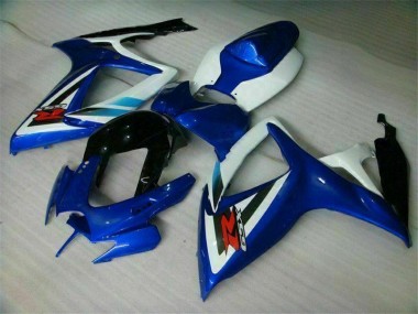 Carrocería Motocicletas GSXR 600 / 750 K6 06-07 - Azul Blanco