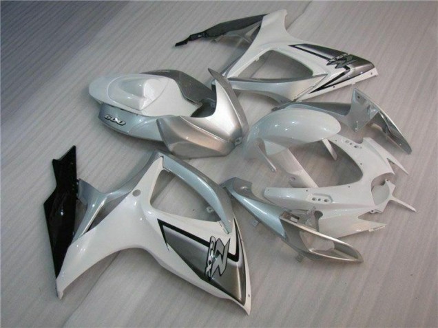 Carrocería Motocicletas GSXR 600 / 750 K6 06-07 - Blanco Plata Carrocería Motocicletas GSXR 600 / 750 K6 06-07 - Blanco Plata