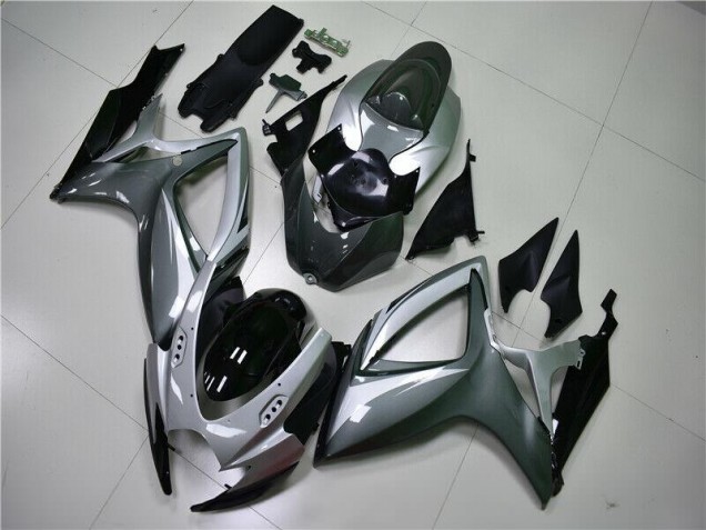 Carrocería Motocicletas GSXR 600 / 750 K6 06-07 - Plata Gris Carrocería Motocicletas GSXR 600 / 750 K6 06-07 - Plata Gris