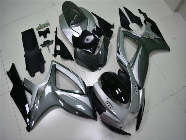Carrocería Motocicletas GSXR 600 / 750 K6 06-07 - Plata Gris Carrocería Motocicletas GSXR 600 / 750 K6 06-07 - Plata Gris