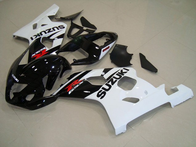 Carrocería Motocicletas GSXR 750 K4 04-05 - Negro Blanco Carrocería Motocicletas GSXR 750 K4 04-05 - Negro Blanco