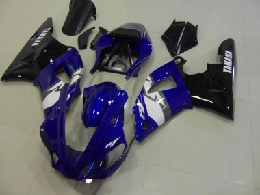 Carrocería Motocicletas R1 00-01 - Azul Negro Blanco