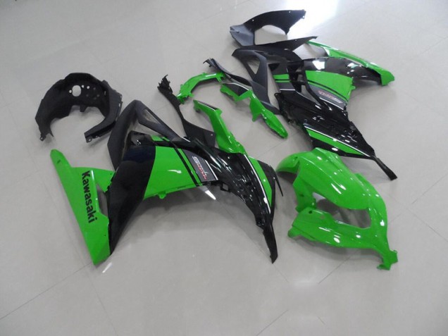 Carrocería Motocicletas ZX 300R 13-16 - Negro Verde Carrocería Motocicletas ZX 300R 13-16 - Negro Verde