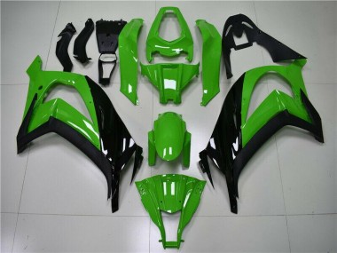 Carrocería Motocicletas ZX10R 11-15 - Verde Negro