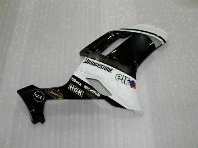 Carrocería Motocicletas ZX6R 07-08 - Negro Blanco Carrocería Motocicletas ZX6R 07-08 - Negro Blanco