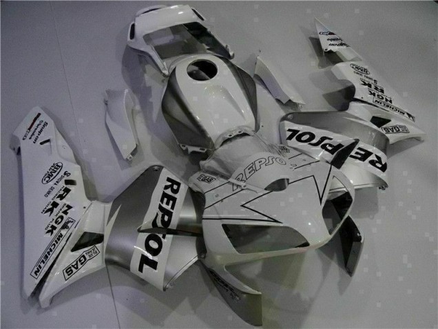 Inyección Kit Carenados Moto CBR 600 RR 03-04 - Blanco Repsol Inyección Kit Carenados Moto CBR 600 RR 03-04 - Blanco Repsol