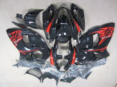 Inyección Kit Carenados Moto GSXR 1300 Hayabusa 08-19 - Negro Rojo