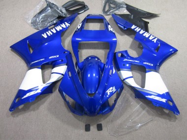 Inyección Kit Carenados Moto R1 02-03 - Azul Blanco