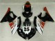 Inyección Kit Carenados Moto R6 08-16 - Blanco Negro Inyección Kit Carenados Moto R6 08-16 - Blanco Negro