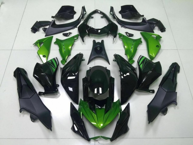 Inyección Kit Carenados Moto Z800 13-16 - Verde Negro Inyección Kit Carenados Moto Z800 13-16 - Verde Negro