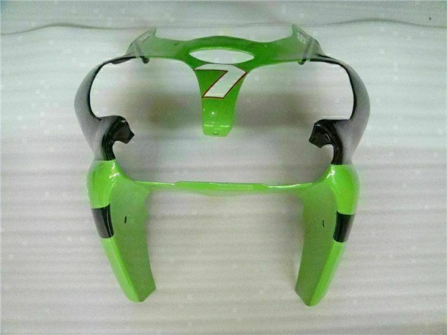 Inyección Kit Carenados Moto ZX6R 00-02 - Verde Negro Inyección Kit Carenados Moto ZX6R 00-02 - Verde Negro