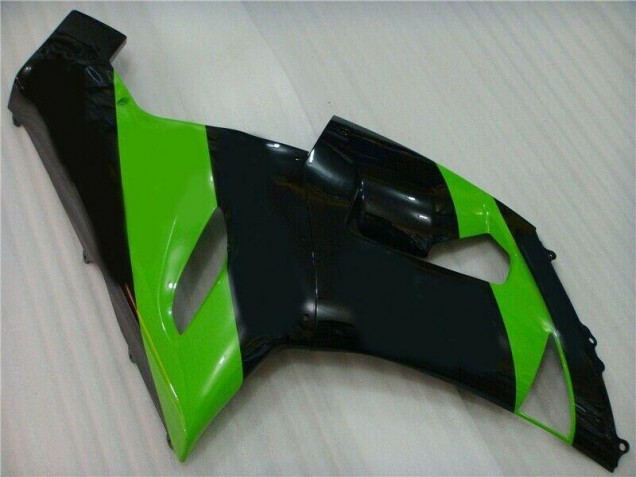 Inyección Kit Carenados Moto ZX6R 05-06 - Verde Negro Inyección Kit Carenados Moto ZX6R 05-06 - Verde Negro