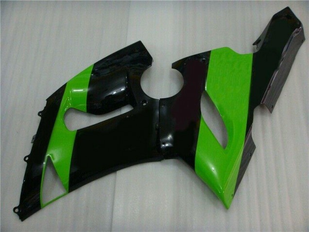 Inyección Kit Carenados Moto ZX6R 05-06 - Verde Negro Inyección Kit Carenados Moto ZX6R 05-06 - Verde Negro