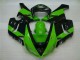 Inyección Kit Carenados Moto ZX6R 05-06 - Verde Negro Inyección Kit Carenados Moto ZX6R 05-06 - Verde Negro