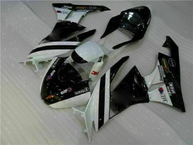 Inyección Kit Carenados Moto ZX6R 09-12 - Negro Blanco 3M Touch4