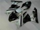 Inyección Kit Carenados Moto ZX6R 09-12 - Negro Blanco 3M Touch4 Inyección Kit Carenados Moto ZX6R 09-12 - Negro Blanco 3M Touch4