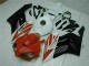Inyección Kits Carenados Moto CBR 1000 RR 04-05 - Rojo Blanco Inyección Kits Carenados Moto CBR 1000 RR 04-05 - Rojo Blanco
