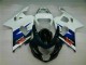 Inyección Kits Carenados Moto GSXR 600 / 750 K4 04-05 - Blanco Negro Inyección Kits Carenados Moto GSXR 600 / 750 K4 04-05 - Blanco Negro