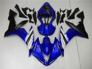 Inyección Kits Carenados Moto R1 04-06 - Azul Blanco Negro