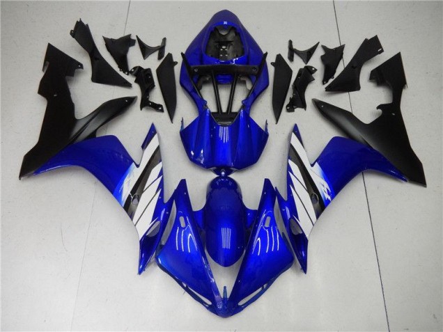 Inyección Kits Carenados Moto R1 04-06 - Azul Blanco Negro Inyección Kits Carenados Moto R1 04-06 - Azul Blanco Negro
