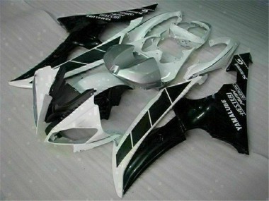 Inyección Kits Carenados Moto R6 08-16 - Blanco Negro