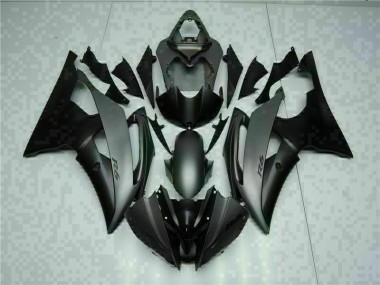 Inyección Kits Carenados Moto R6 08-16 - Gris Negro