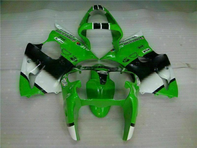 Inyección Kits Carenados Moto ZX6R 00-02 - Verde Negro Inyección Kits Carenados Moto ZX6R 00-02 - Verde Negro