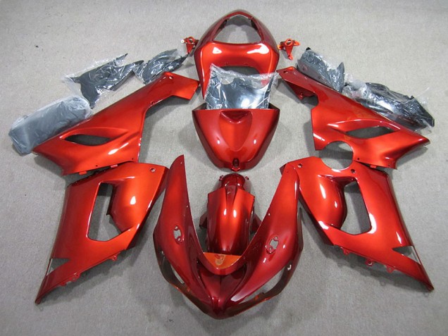 Inyección Kits Carenados Moto ZX6R 05-06 - Naranja Inyección Kits Carenados Moto ZX6R 05-06 - Naranja
