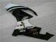 Inyección Kits Carenados Moto ZX6R 09-12 - Negro Blanco 3M Touch4 Inyección Kits Carenados Moto ZX6R 09-12 - Negro Blanco 3M Touch4