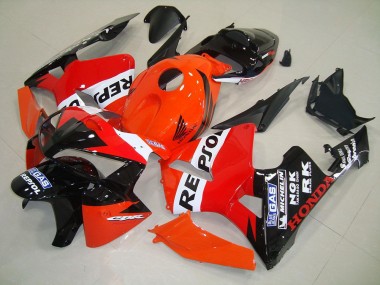 Kit ABS Carenados Motocicleta CBR 600 RR 05-06 - Repsol