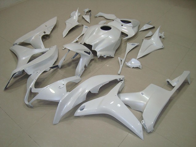 Kit ABS Carenados Motocicleta CBR 600 RR 07-08 - Blanco Perla Kit ABS Carenados Motocicleta CBR 600 RR 07-08 - Blanco Perla