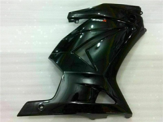 Kit ABS Carenados Motocicleta EX250 08-12 - Negro Kit ABS Carenados Motocicleta EX250 08-12 - Negro