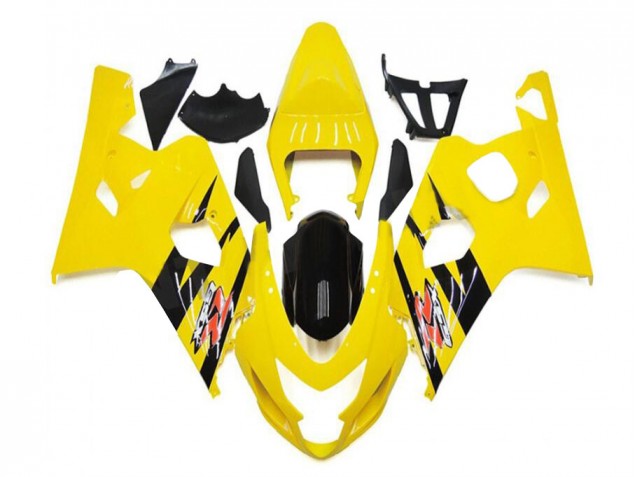 Kit ABS Carenados Motocicleta GSXR 600 / 750 K4 04-05 - Amarillo Negro Kit ABS Carenados Motocicleta GSXR 600 / 750 K4 04-05 - Amarillo Negro