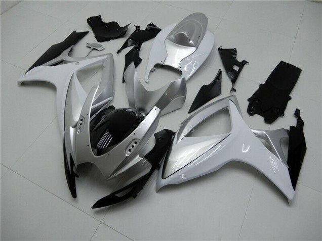 Kit ABS Carenados Motocicleta GSXR 600 / 750 K6 06-07 - Plata Kit ABS Carenados Motocicleta GSXR 600 / 750 K6 06-07 - Plata