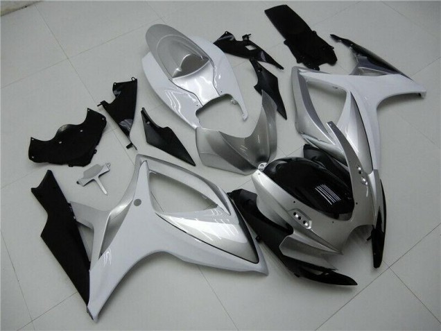 Kit ABS Carenados Motocicleta GSXR 600 / 750 K6 06-07 - Plata Kit ABS Carenados Motocicleta GSXR 600 / 750 K6 06-07 - Plata