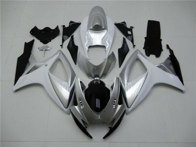 Kit ABS Carenados Motocicleta GSXR 600 / 750 K6 06-07 - Plata Kit ABS Carenados Motocicleta GSXR 600 / 750 K6 06-07 - Plata