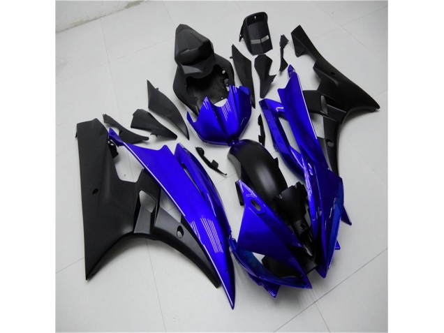 Kit ABS Carenados Motocicleta R6 06-07 - Azul Negro Kit ABS Carenados Motocicleta R6 06-07 - Azul Negro