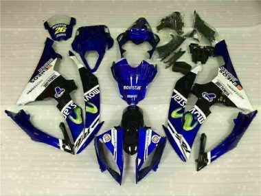 Kit ABS Carenados Motocicleta R6 08-16 - Blanco Azul