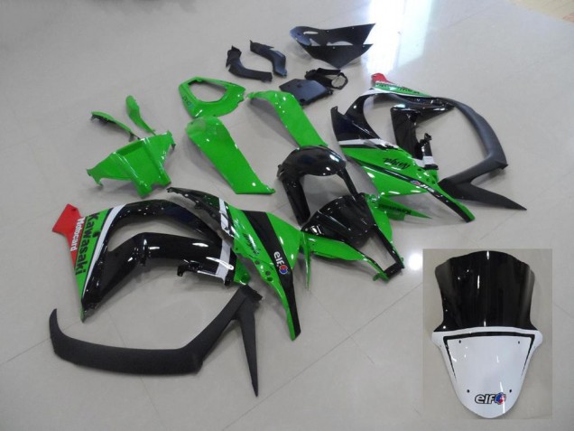 Kit ABS Carenados Motocicleta ZX10R 11-15 - Verde & Negro Kit ABS Carenados Motocicleta ZX10R 11-15 - Verde & Negro