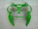Kit ABS Carenados Motocicleta ZX6R 00-02 - Verde Negro Kit ABS Carenados Motocicleta ZX6R 00-02 - Verde Negro