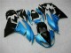 Kit ABS Carenados Motocicleta ZX6R 09-12 - Azul Negro Kit ABS Carenados Motocicleta ZX6R 09-12 - Azul Negro